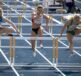 hurdles, track, sports