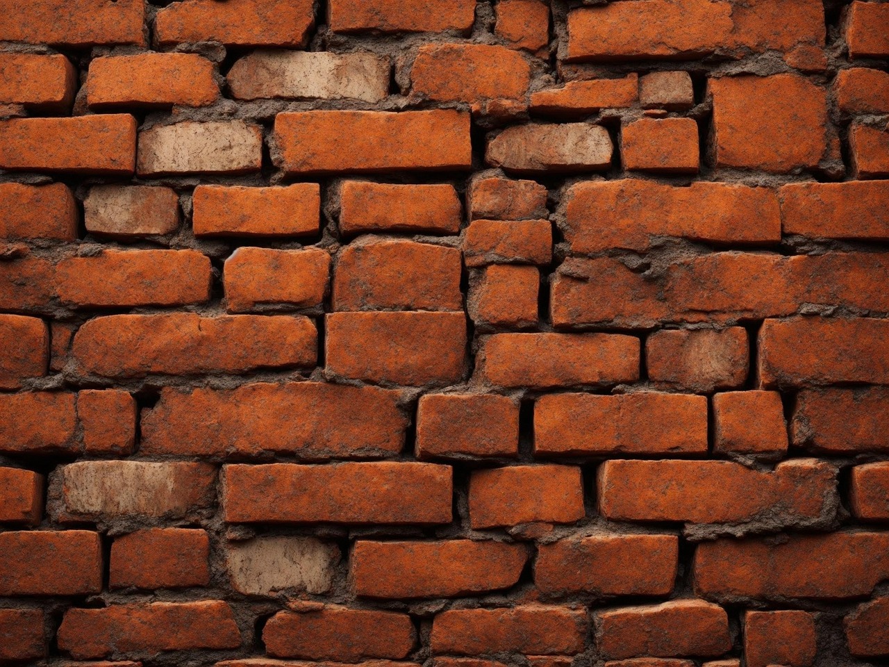 ai generated, wall, bricks, masonry, building, texture, pattern, structure
