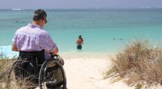 wheelchair, holiday, bea, disabled, nature, summer