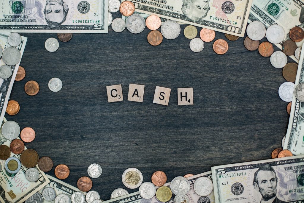 Cash Money Letter Tiles Bills - Gunjan2021 / Pixabay