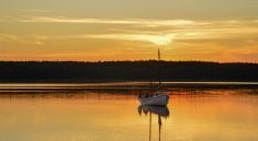Lake Boat Sunset Reflection  - DominikaKukulka / Pixabay
